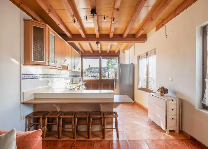 La Encina De - Terraza, Vistas Y Llanes *