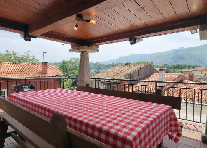 La Encina De - Terraza, Vistas Y Llanes *